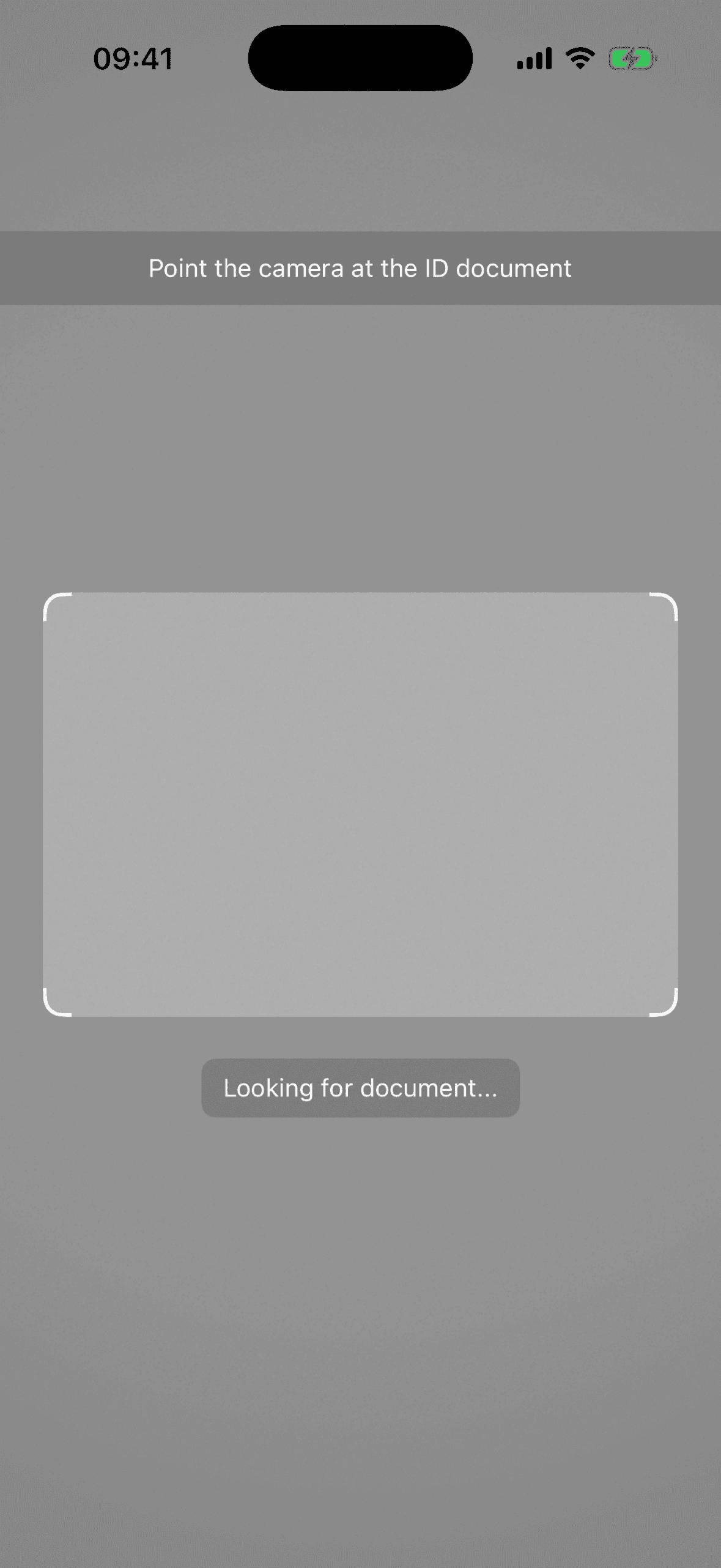 Document Data Extractor clear top bar in portrait orientation